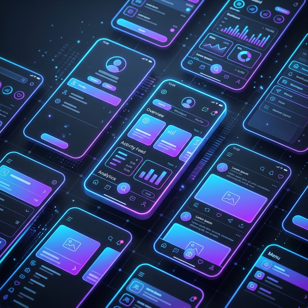 Contact List Manager Mockup