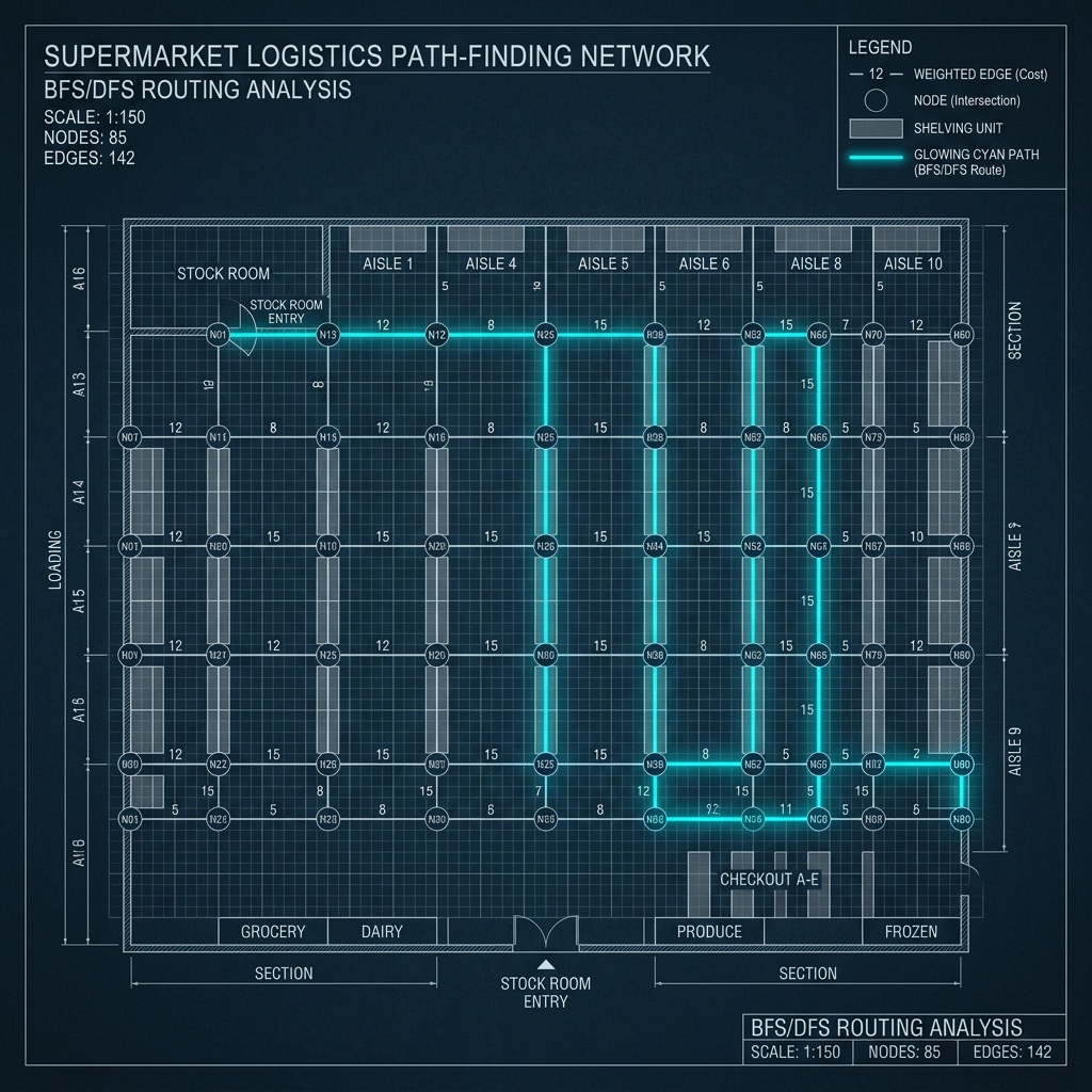 DSA Supermarket Analysis Mockup